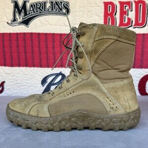 Size 12.5 - ROCKY S2V Special Ops Coyote Men's Military Boot - Brown